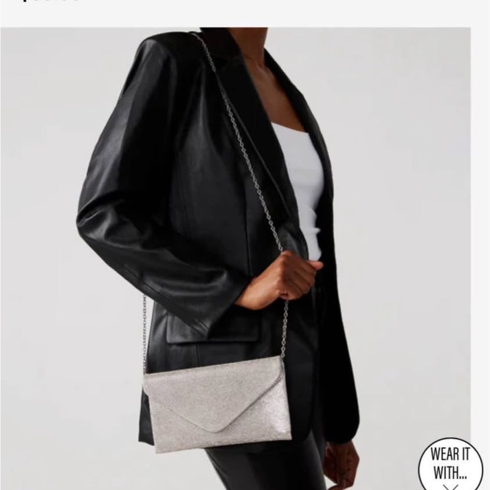 Steve Madden Silver Purse
